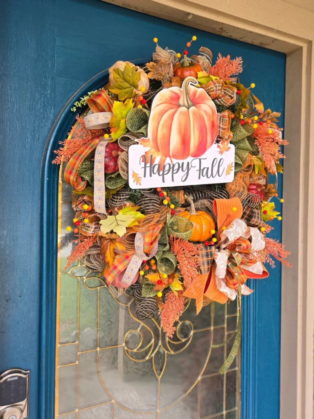 Handmade happy fall
